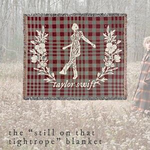 Taylor Swift folklore quilt blanket